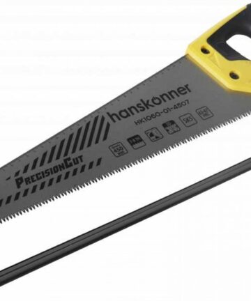 Ножовка по дереву, 450мм, 7-8 TPI. SK5. 3D зуб. чистый рез, НК1060-01-4507 HANSKONNER