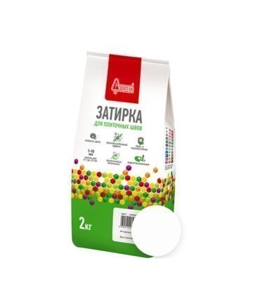 ЗАТИРКА СТАРАТЕЛИ ДЛЯ ПЛИТОЧНЫХ ШВОВ 002 2кг БЕЛЫЙ