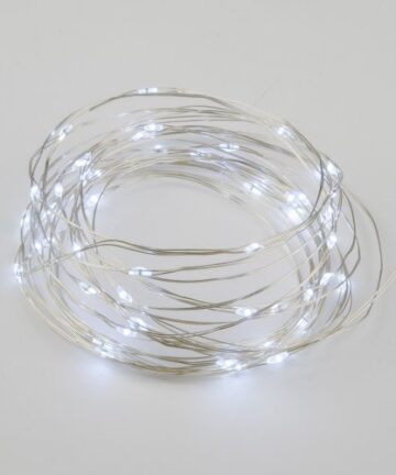ULD-S0500-050/SCB/2AA WHITE IP20 DEW Гирлянда светод. на батарейках, 50 светод., длина 5м, белый