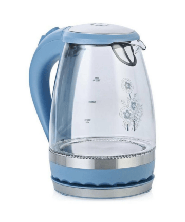 Чайник электрический ENERGY E-279 1,5л, диск, 2,2 кВт, стекло/пластик, подсветка 164084